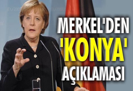 Merkel'den 