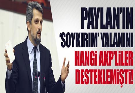 Sözde 'soykırım'ı hangi AKP'liler desteklemişti?