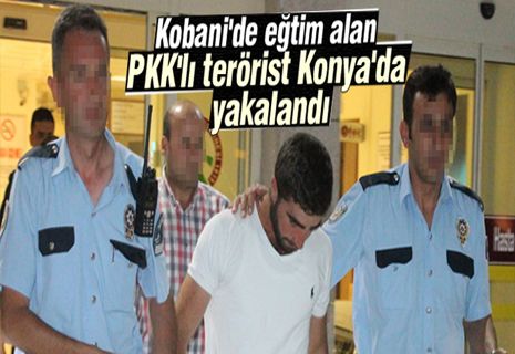 PKK'lı terörist otogarda gözaltına alındı