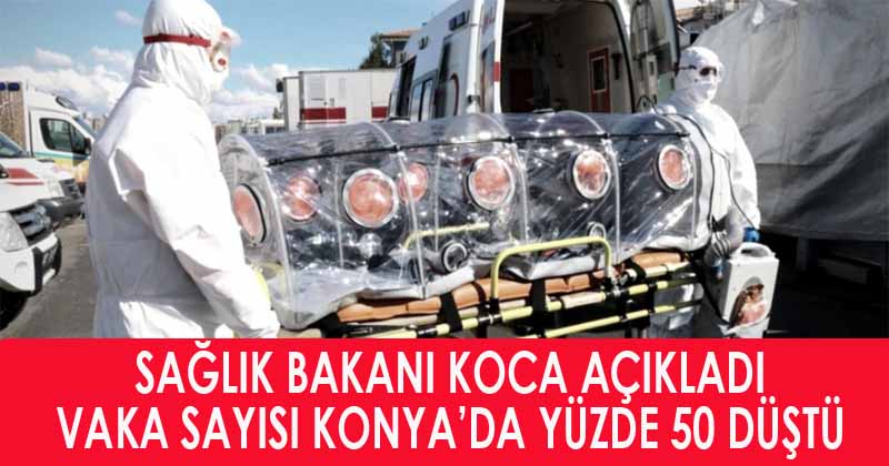 Vaka Sayısı Konya'da Yüzde 50 Düştü