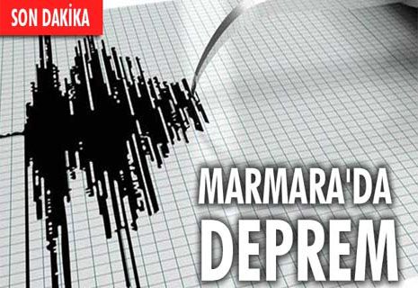 Marmara’da deprem