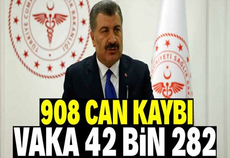 Bakan Koca, Türkiye’deki son corona virüsü vaka sayısını açıkladı.