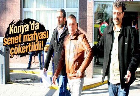Konya'da suç örgütü operasyonu