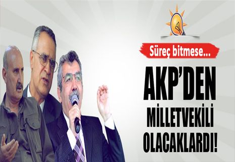 Süreç bitmese AKP'den Milletvekili olacaklardı.