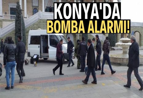 Hacıveyiszade Camii önünde bomba alarmı!
