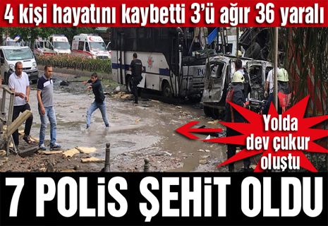 İstanbul’da patlama: Vezneciler’de bombalı saldırı