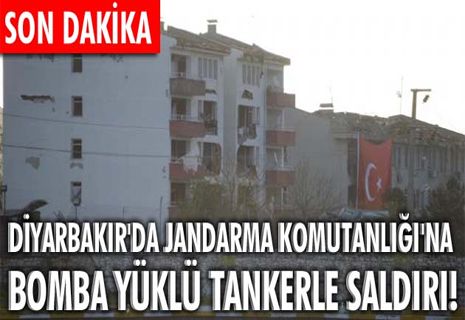 Diyarbakır'da Jandarma Komutanlığı'na saldırı