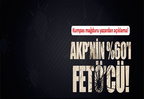 AKP’nin yüzde 60’ı FETÖ’cü çıkabilir.